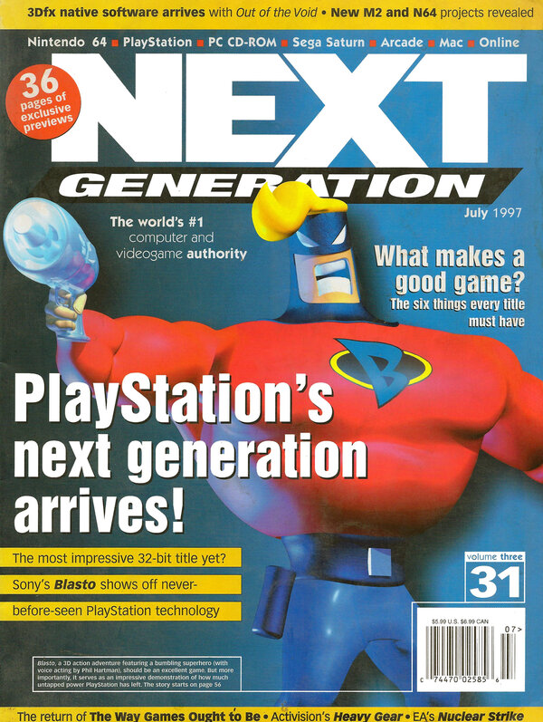 Next Generation Issue 31 (July 1997) cover